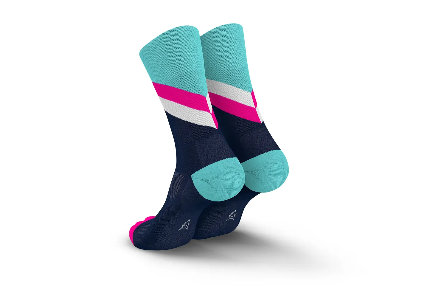 Incylence Ultralight Apex løbestrømper navy mint åndbar