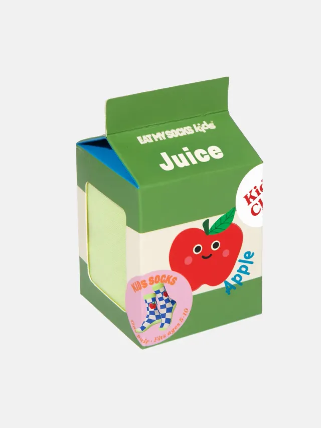 Eat My Socks Apple Juice Kids strømper børn bomuld