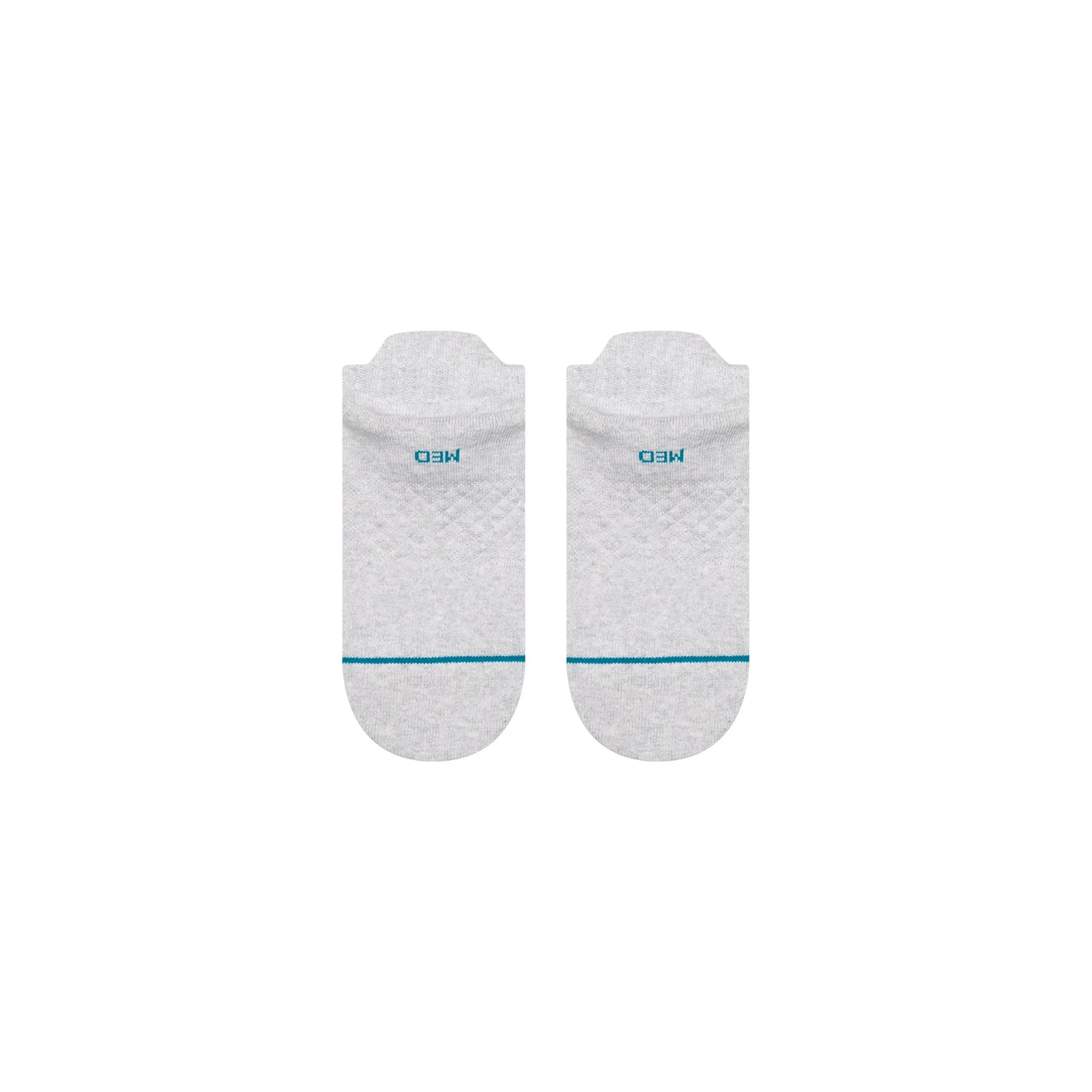 Stance Icon Low Tab ankelsokker grå M bomuld