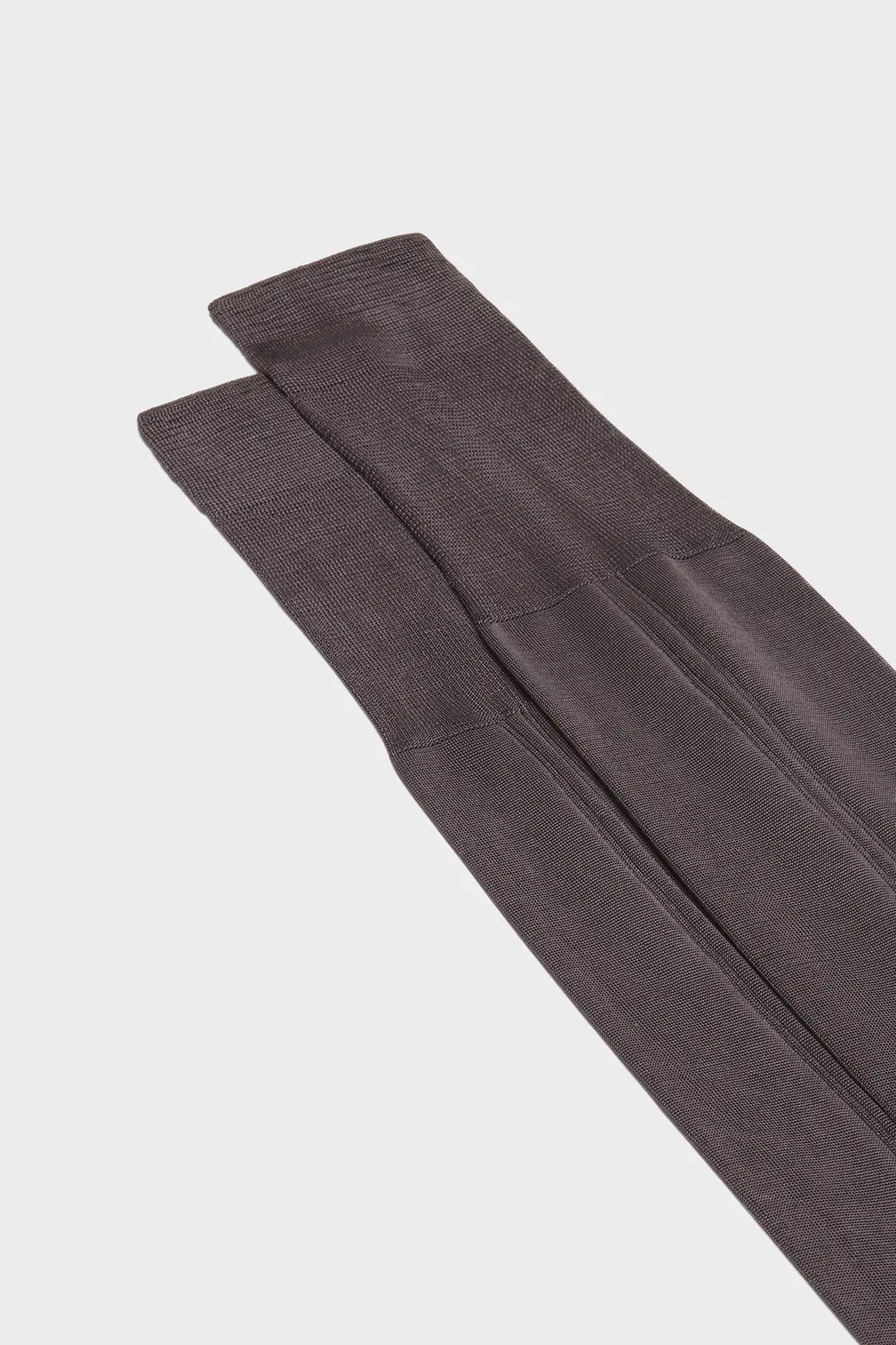 Bresciani Celio silkesokker medium grey 100% silke