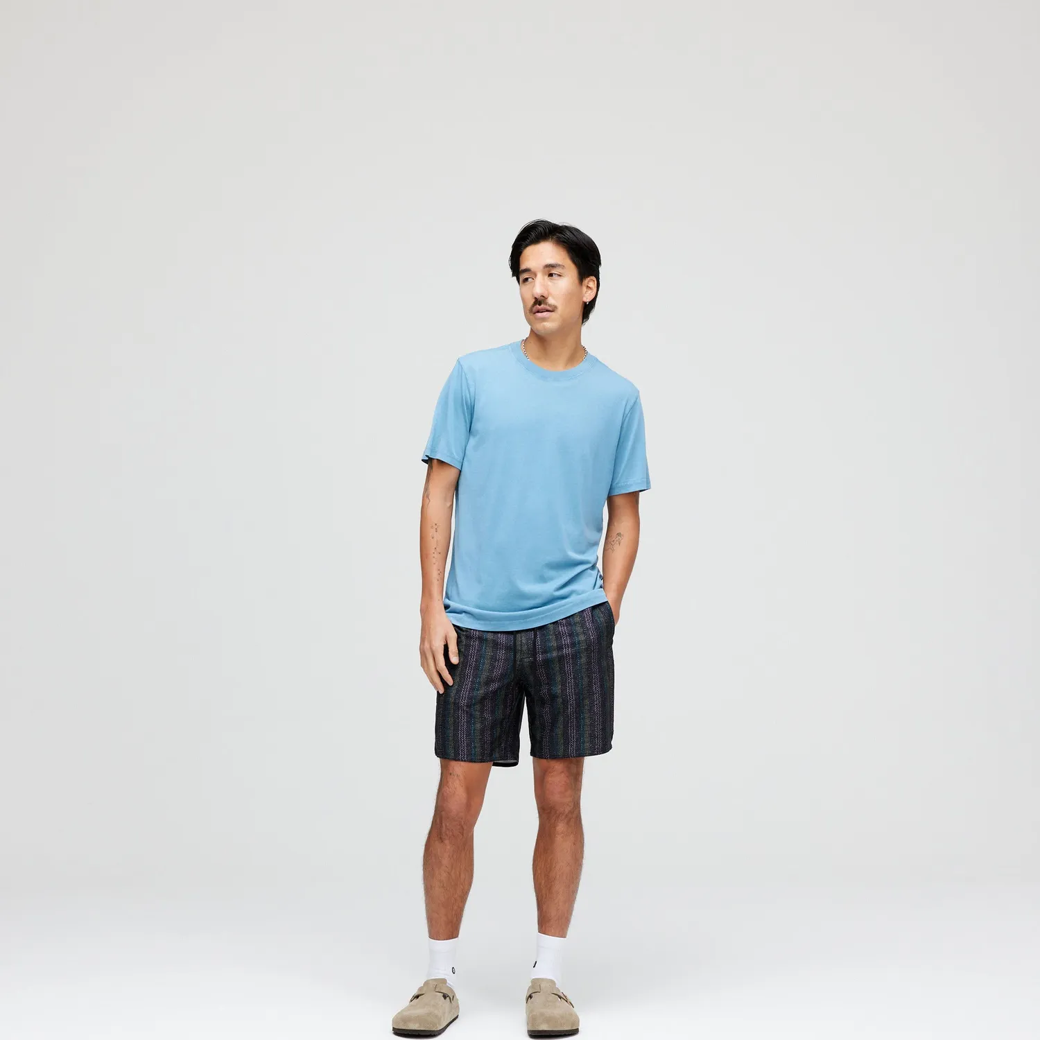 Stance Complex Athletic Short 7" shorts Black Fade med stretch