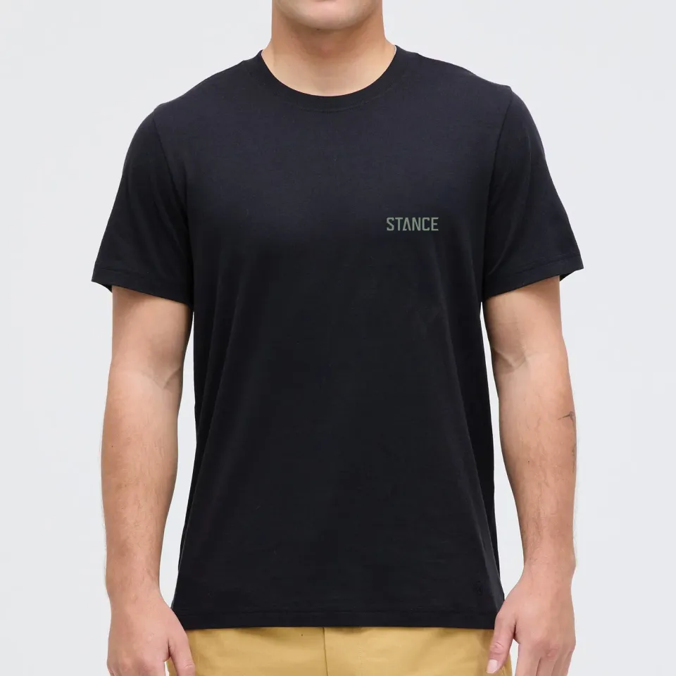 Stance Mountain T-shirt sort bomuld
