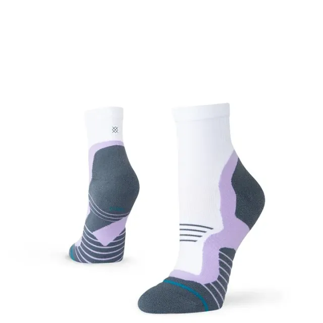 Stance Pace Light Quarter løbestrømper lavender lette