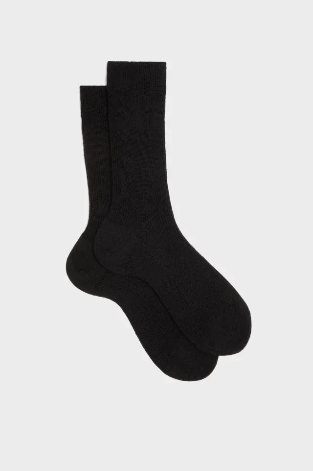 Bresciani Michela strømper sort 1 par uld
