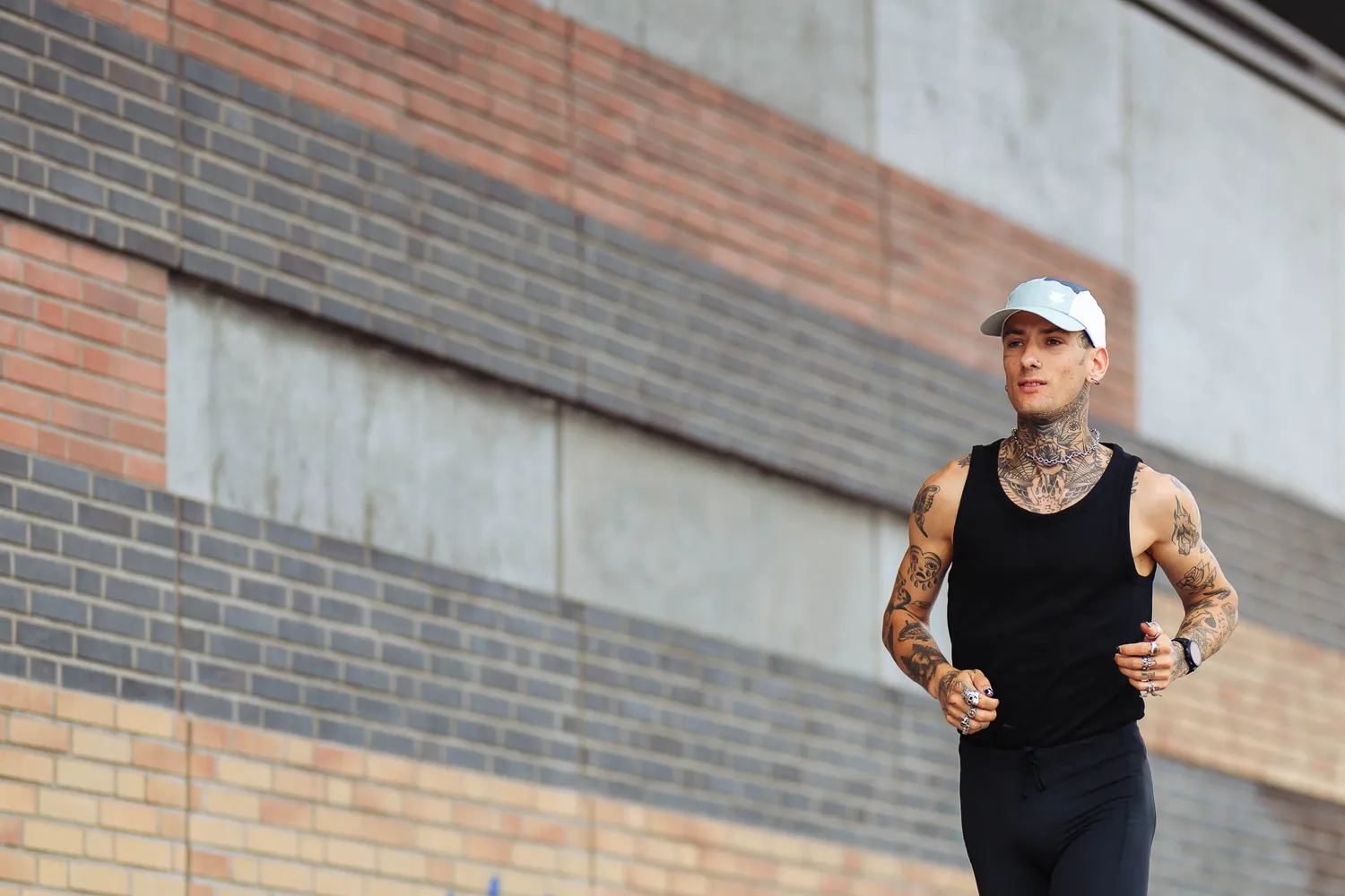 Incylence Running Cap Airgrids løbekasket haze let