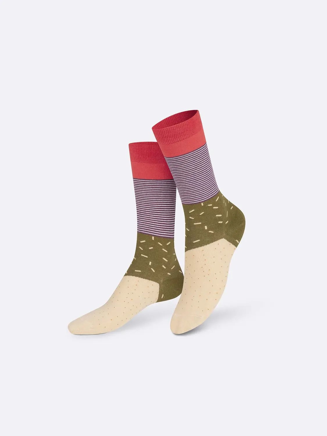 Eat My Socks Spicy Burrito sokker 1 par burrito