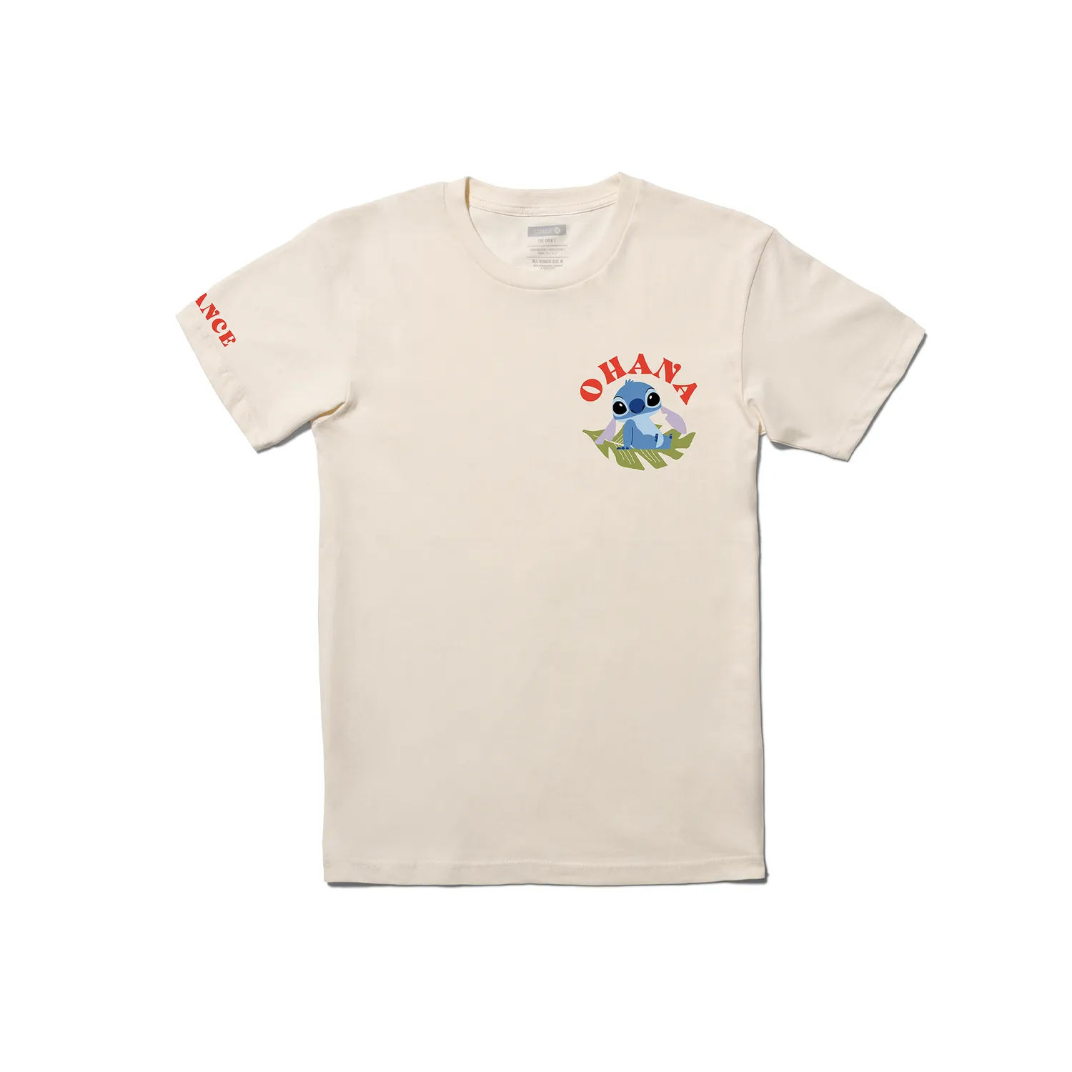 Stance Ohana t-shirt vintage hvid Disney