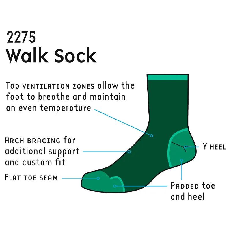 1000 Mile Walking 2275 vandresokker emerald 2-par uld