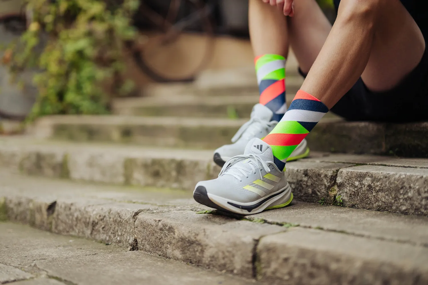 Incylence Running Loops løbestrømper navy polstret