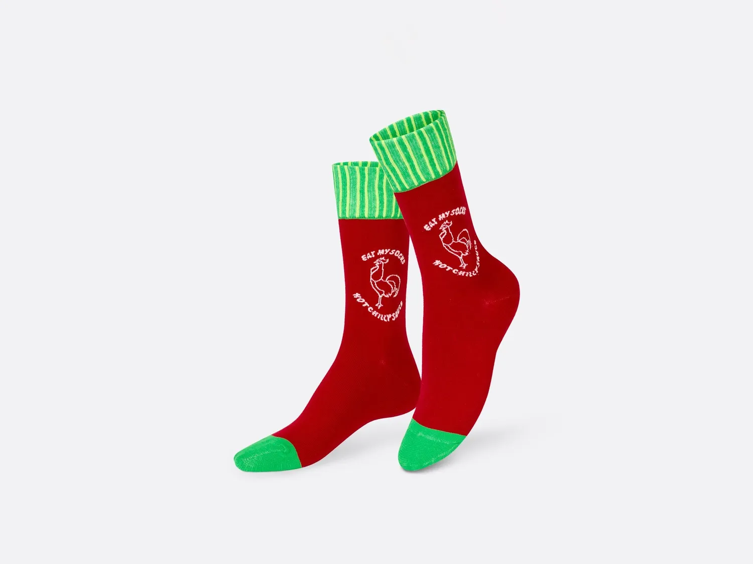 Eat My Socks Hot Sauce sokker 3D gaveæske