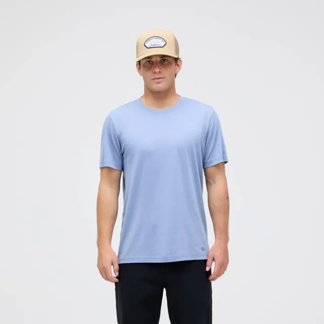 Stance Premiere t-shirt stone blue blød