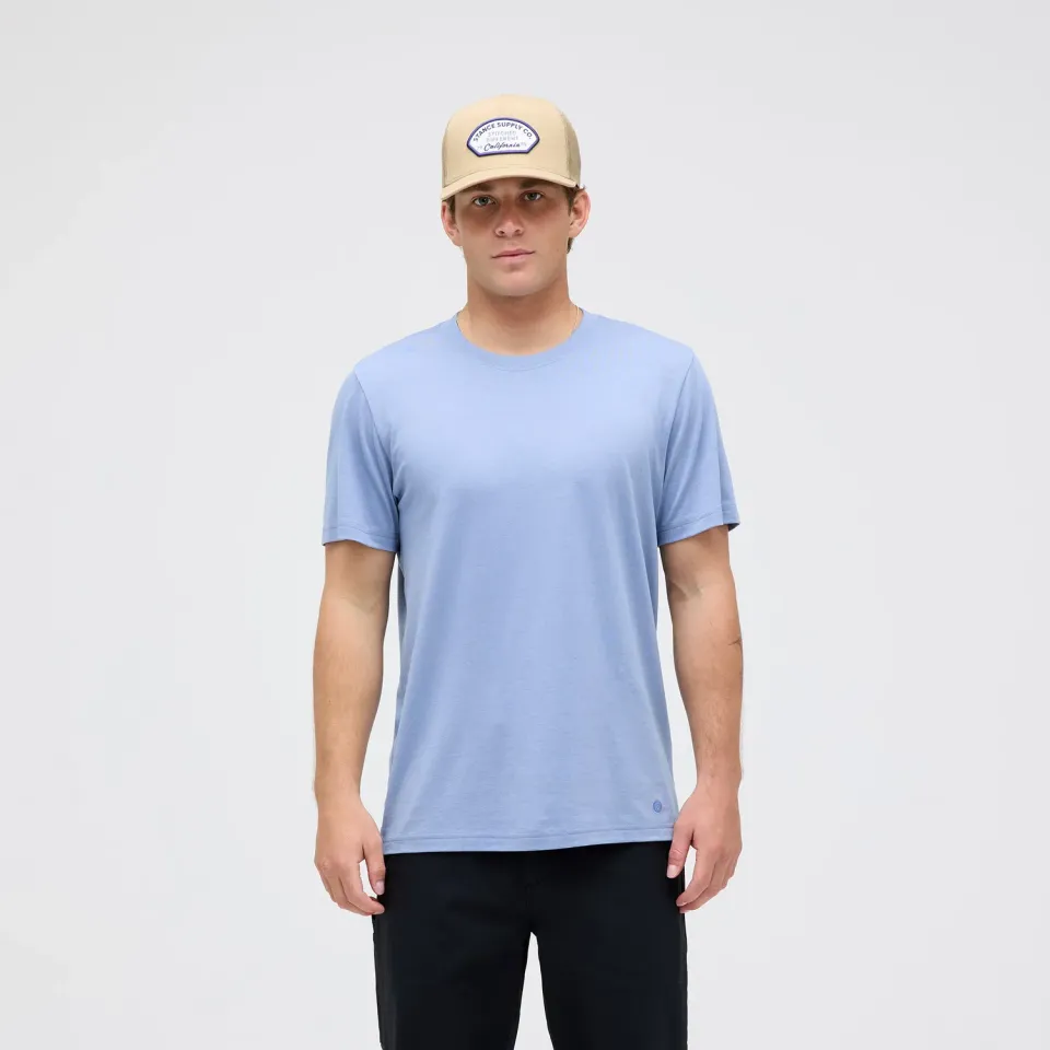 Stance Premiere t-shirt stone blue blød
