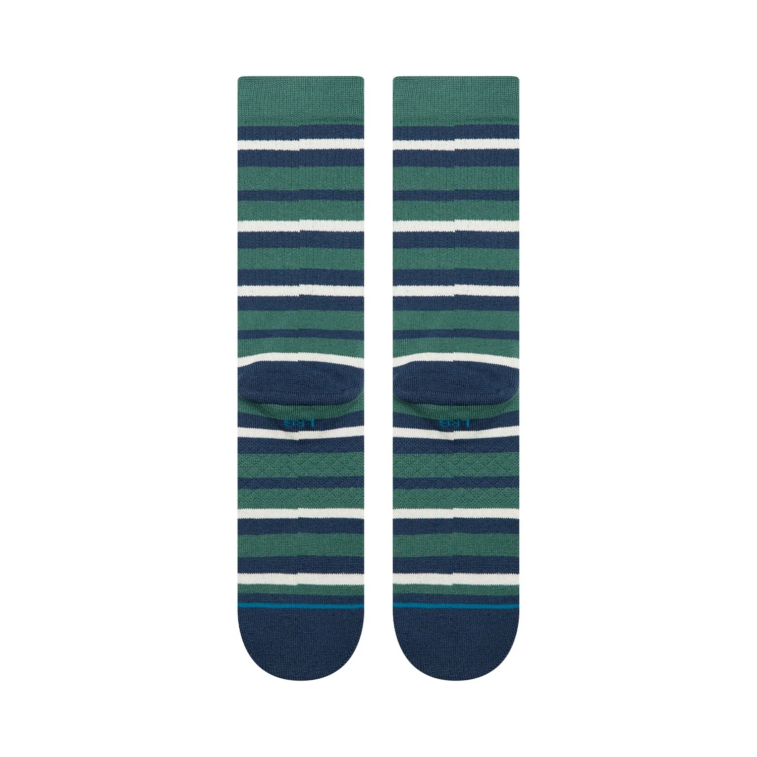 Stance Brett crew sokker teal kæmmet bomuld