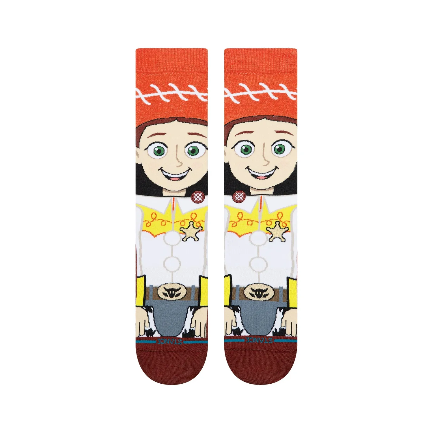 Stance Jessie Crew strømper rød Toy Story bomuld