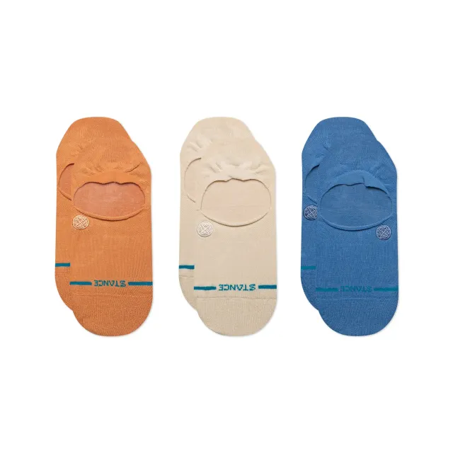 Stance Icon sneakersokker mango 3-pak bomuld