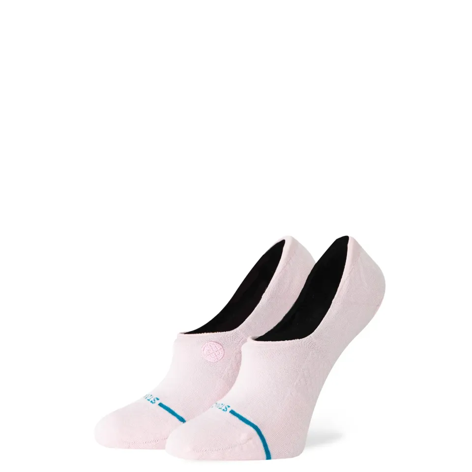 Stance Icon No Show damestrømper pink let polstring