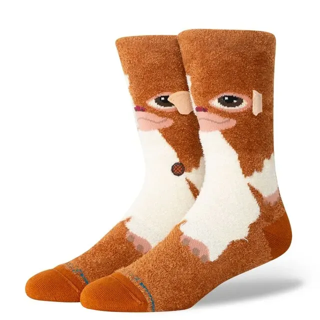 Stance Gizmo Crew sokker brun bomuld