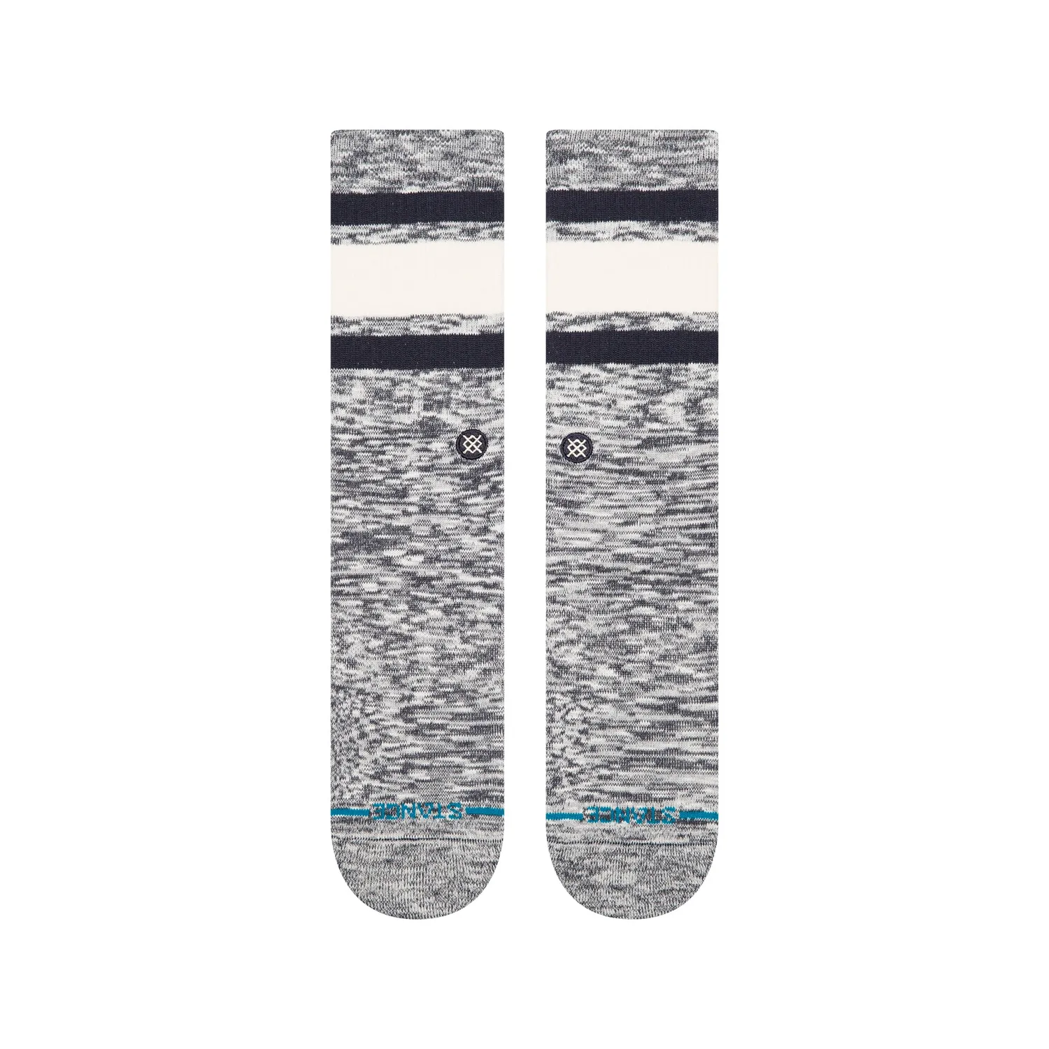 Stance Slub Boyd Crew sokker Blå bomuld medium