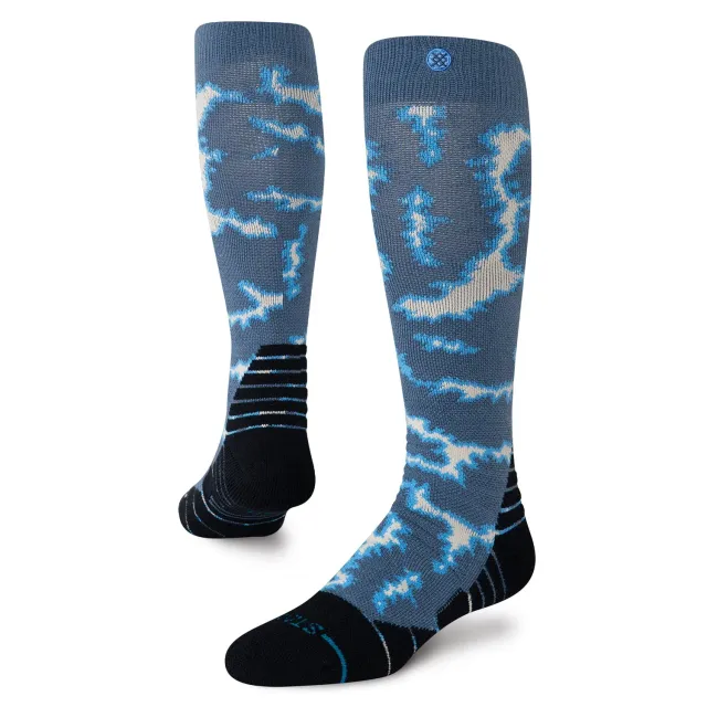Stance All Terrain Wool skistrømper seablå uld
