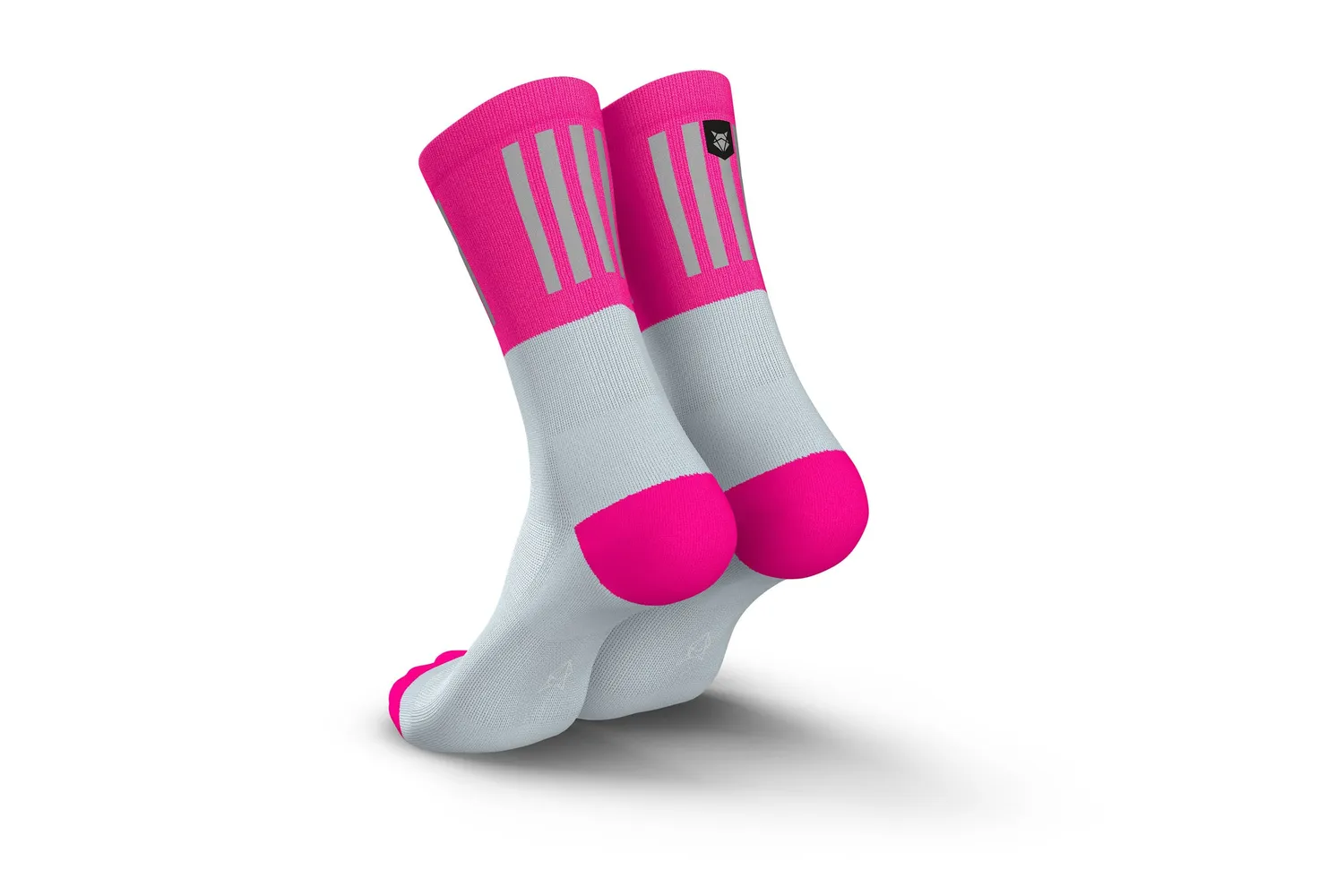 Incylence High-Viz V3 løbestrømper pink refleks