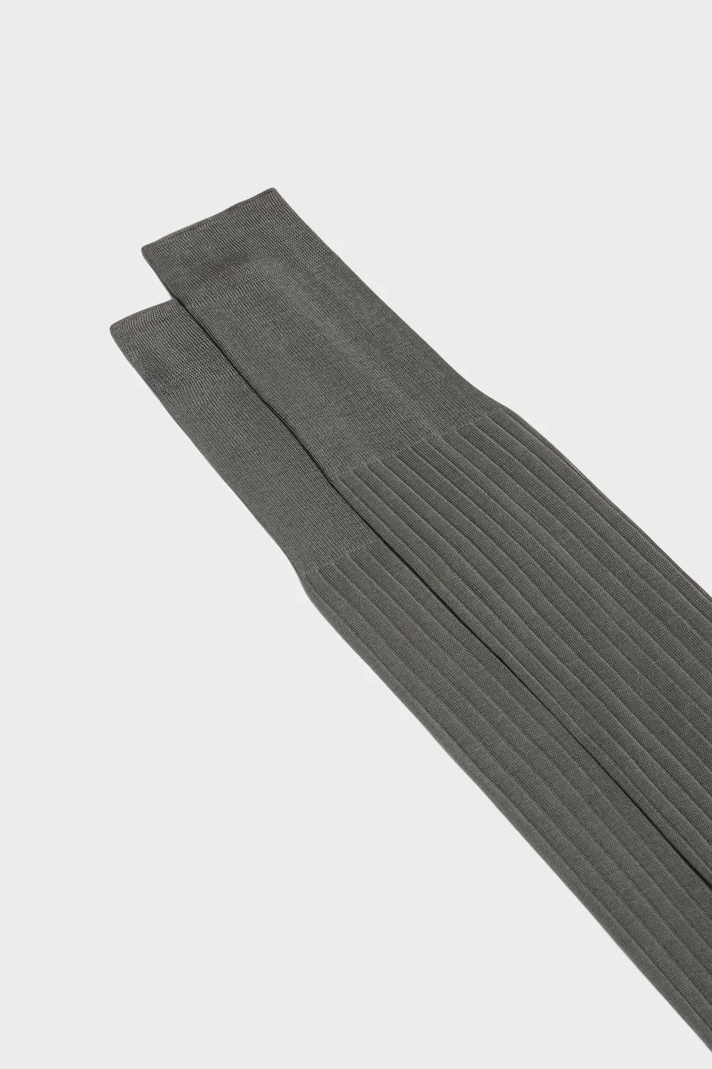 Bresciani Essentials Cesare bomuldssokker grå 1 par