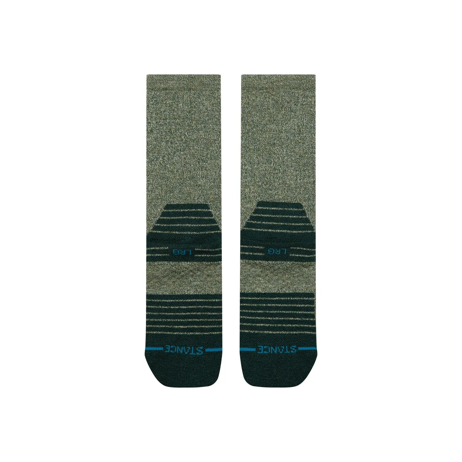 Stance Blend In Hike Crew vandrestrømper Pine medium