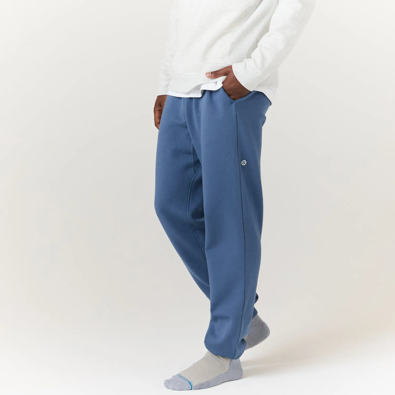 Stance Aura sweatpants sea blue bløde