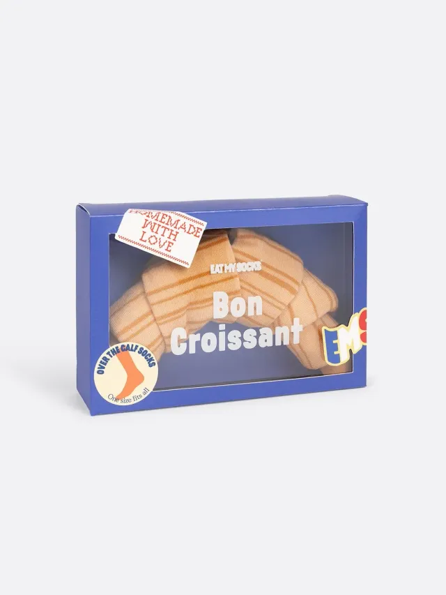 Eat My Socks Bon Croissant sokker bomuld