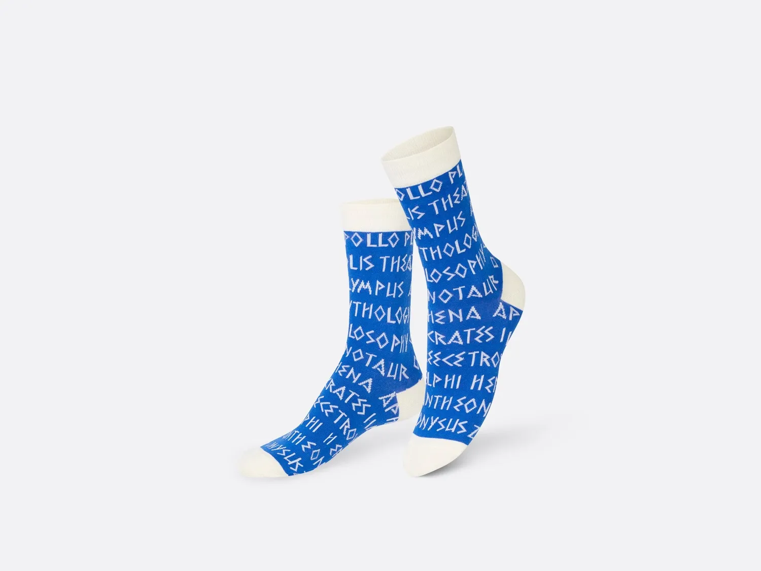 Eat My Socks Ancient Greece sokker 2 par bomuld