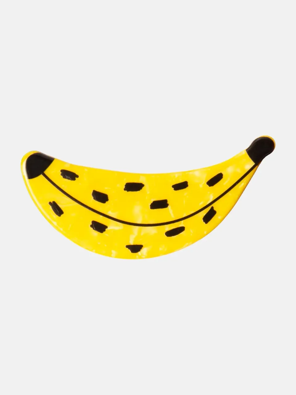 Eat My Socks Banana hårklips banan acetate