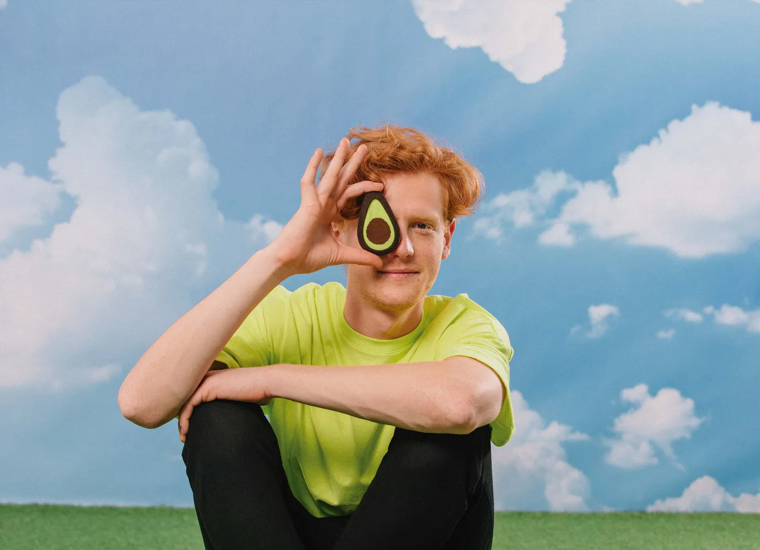 Eat My Socks Ripe Avocado sokker avocado motiv