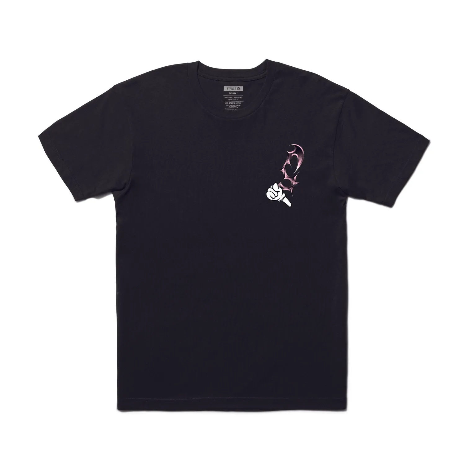 Stance Blades T-shirt sort grafisk print