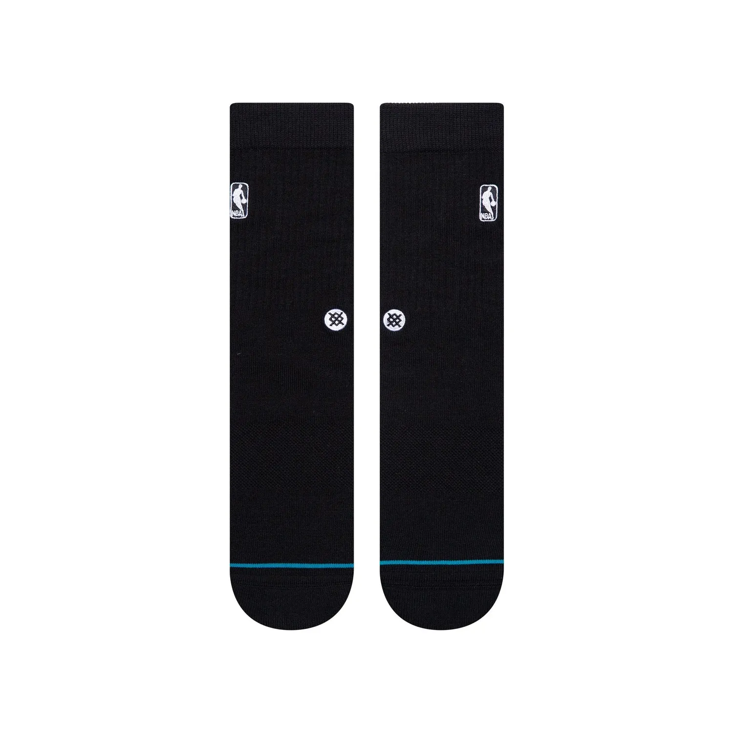 Stance Logoman Crew strømper sort – medium polstring