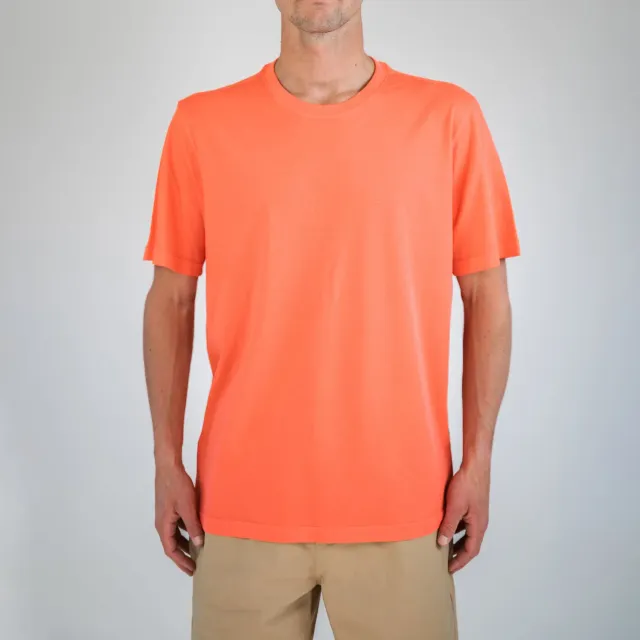 Stance Studio Organic T-shirt coral økologisk bomuld