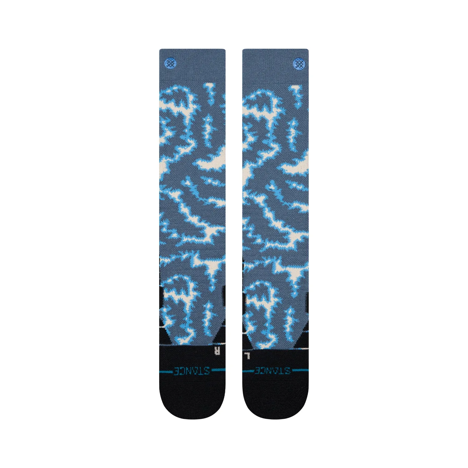 Stance All Terrain Wool skistrømper seablå uld