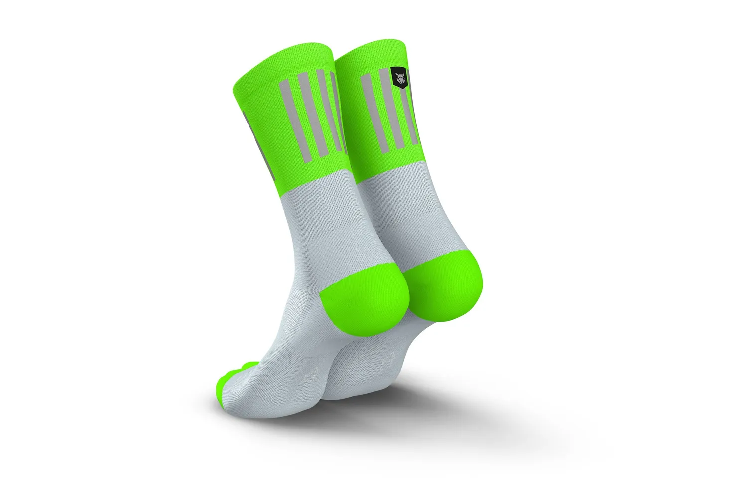 Incylence High-Viz V3 løbestrømper green refleks