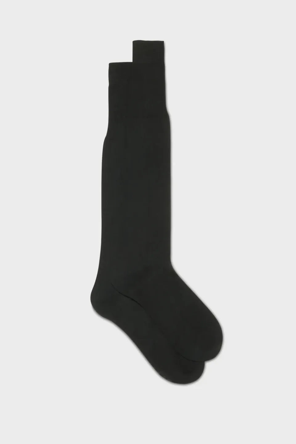 Bresciani Essentials Lorenzo strømper charcoal bomuld