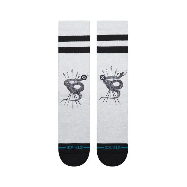 Stance Threads crew strømper sort bomuld