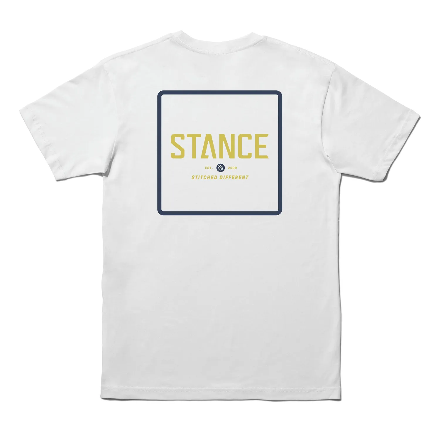 Stance Boxed T-shirt hvid 100% bomuld