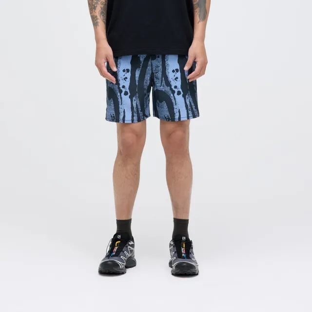 Stance Complex Hybrid 5" shorts Stone Blue stretch