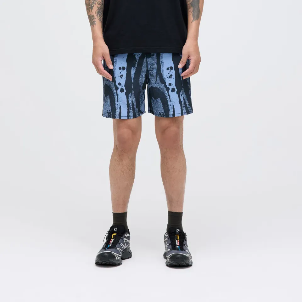 Stance Complex Hybrid 5" shorts Stone Blue stretch