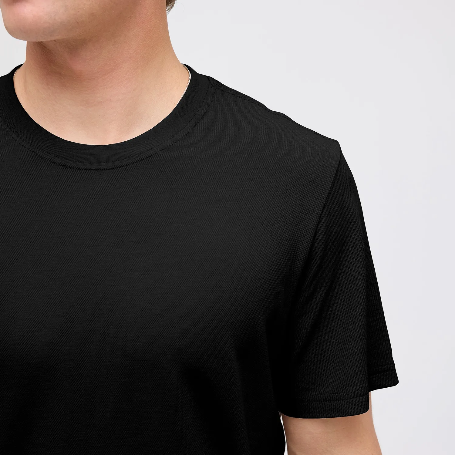 Stance Fragment 2.0 træningst-shirt sort piqué Freshtek