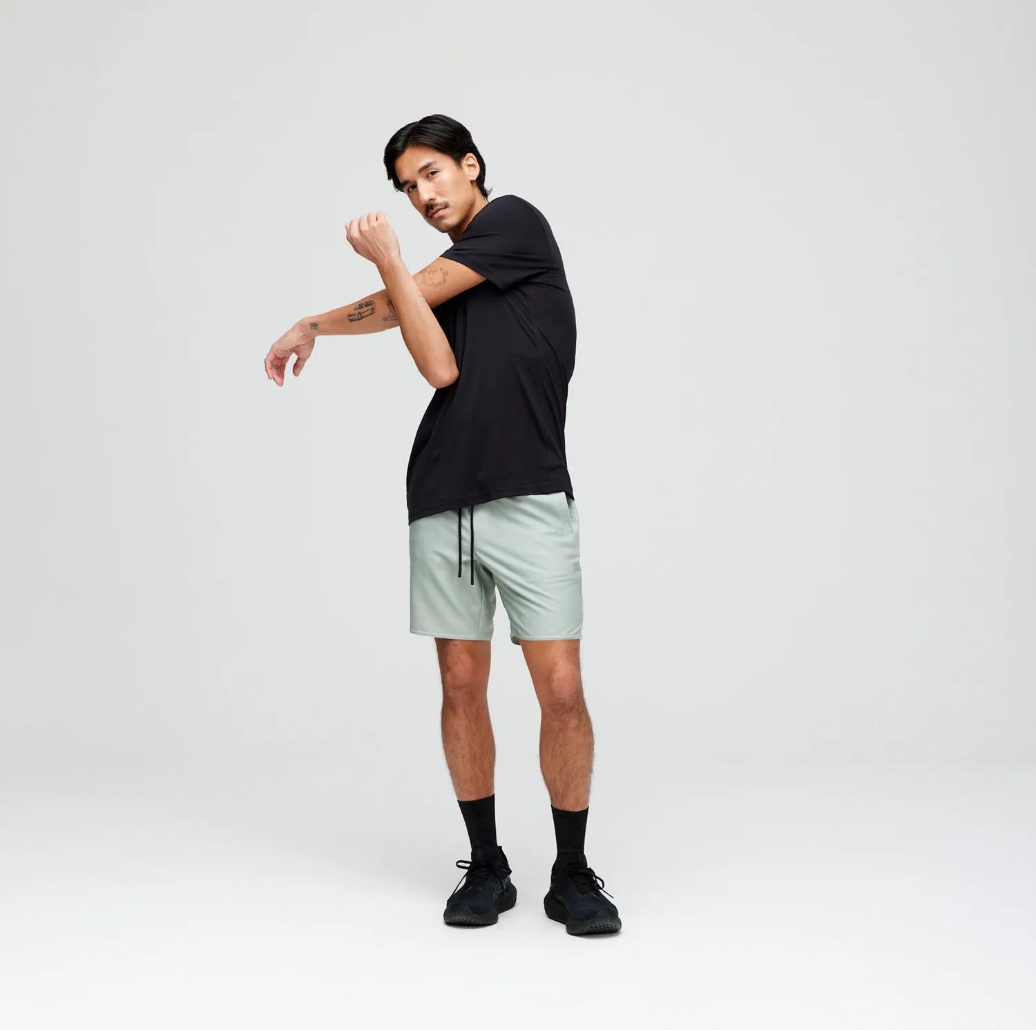 Stance Complex shorts 7" aqua – stretch