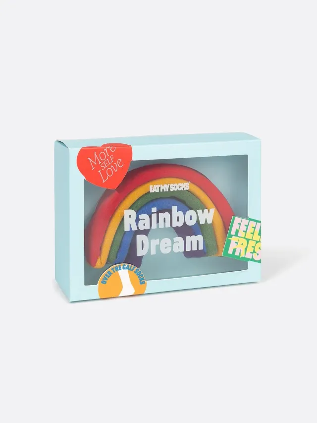 Eat My Socks Rainbow Dream Classic sokker 1 par