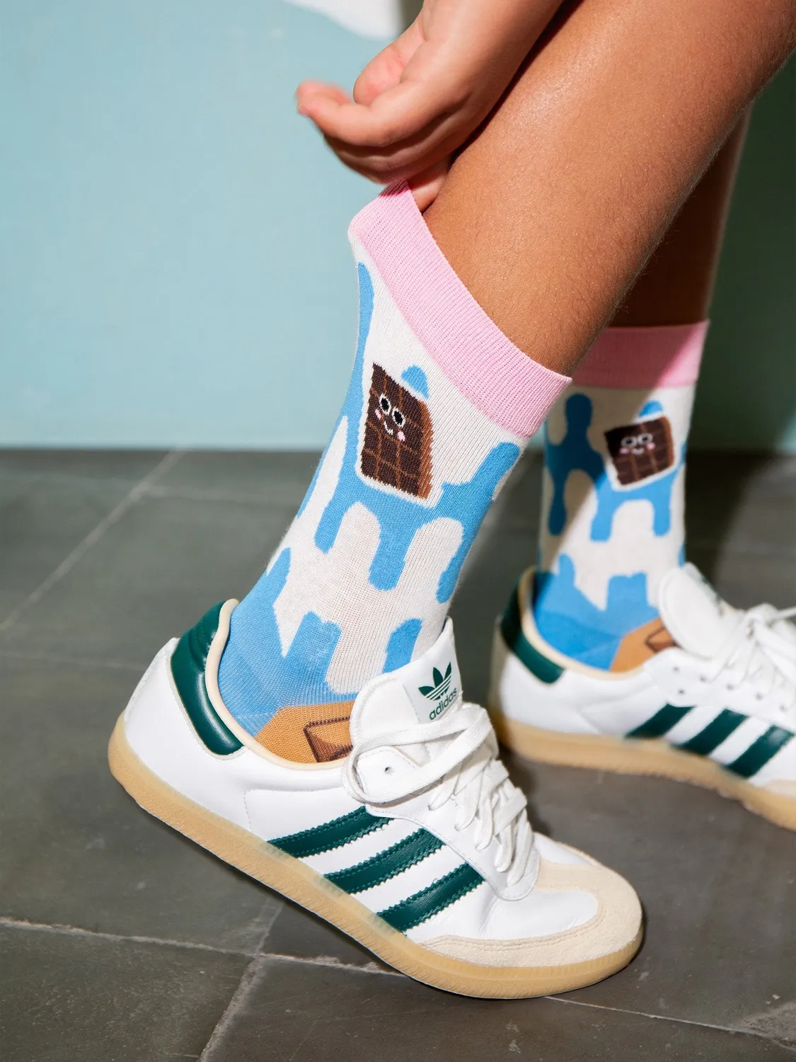 Eat My Socks Milky Bar Kids strømper chokolade