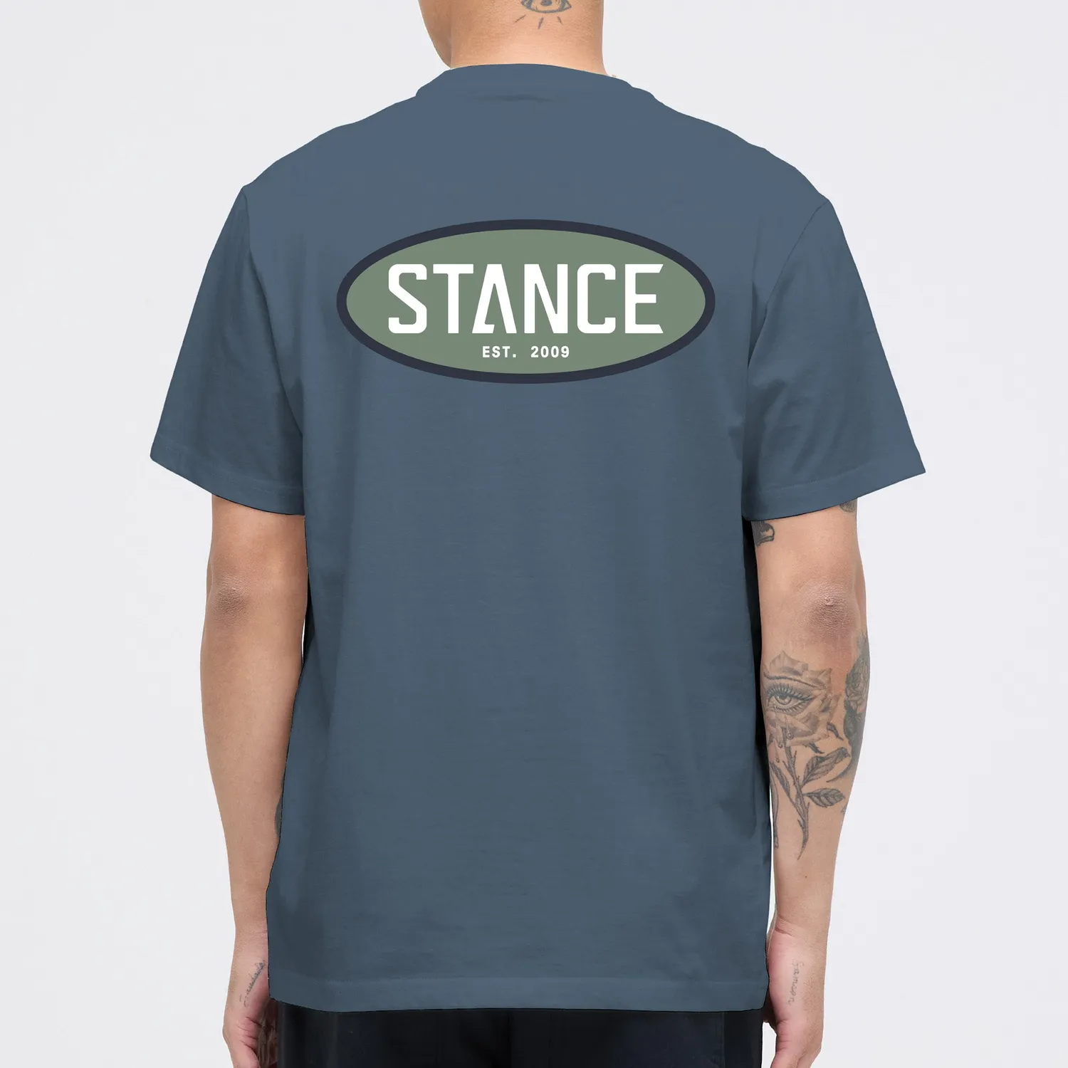 Stance Core T-shirt Sea Blue bomuld