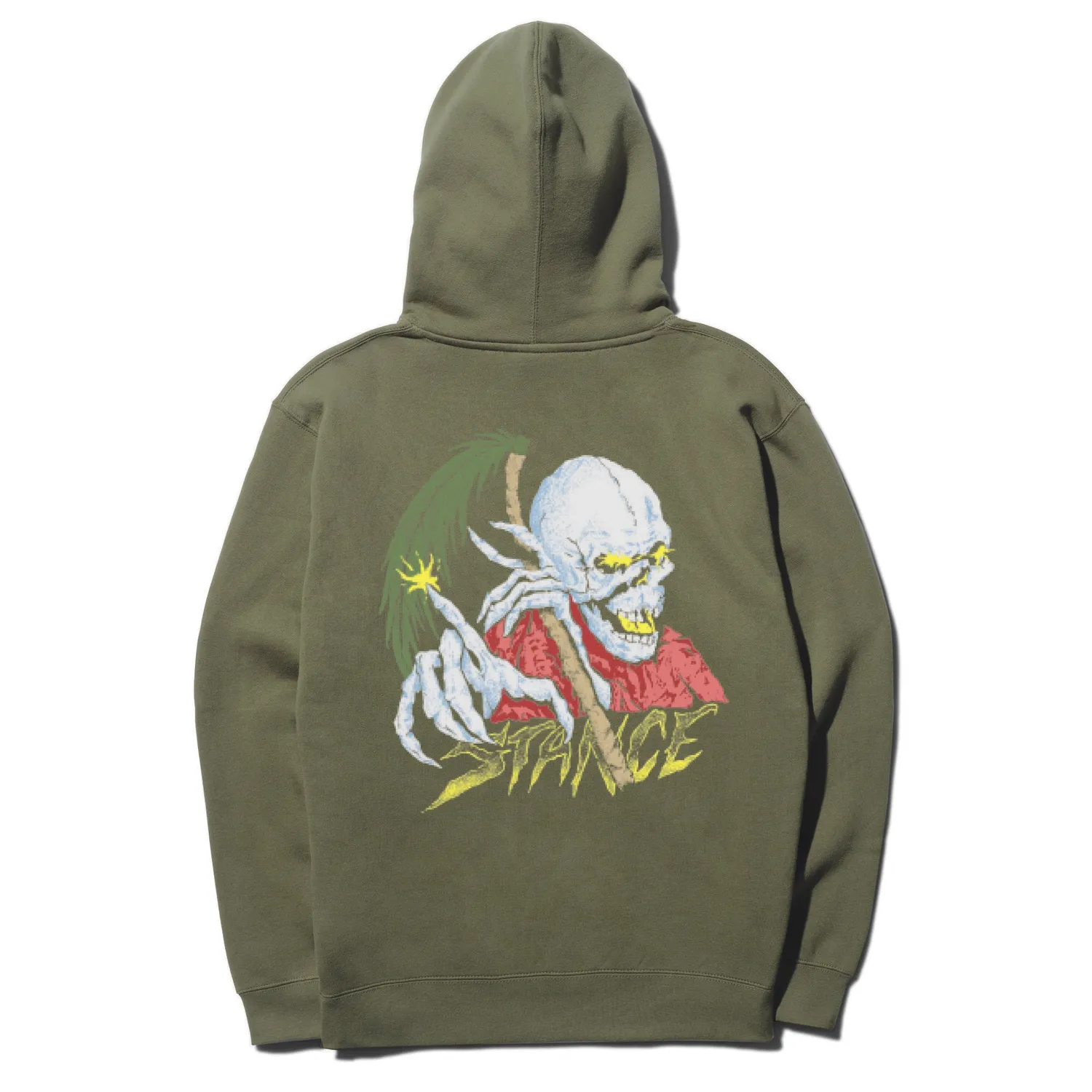 Stance Palm Slayer hoodie army camo – mellemvægt
