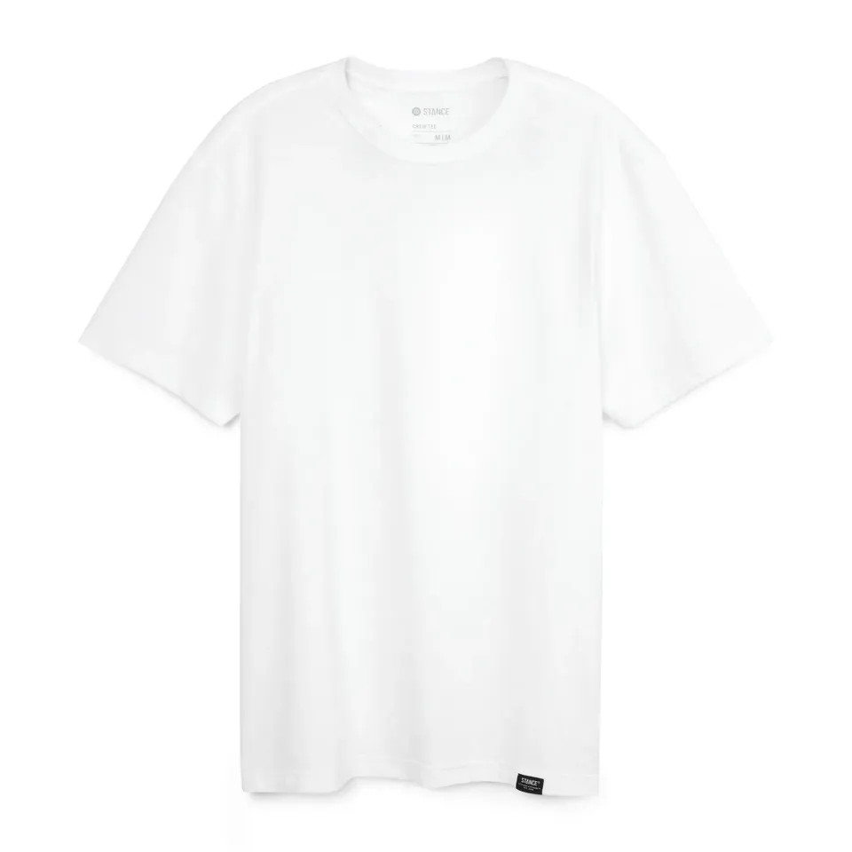 Stance All Day T-shirt hvid – 100% bomuld
