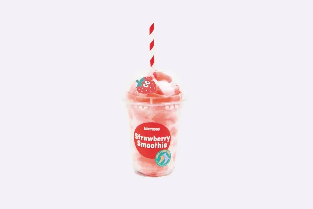 Eat My Socks Strawberry Smoothie sokker 2 par