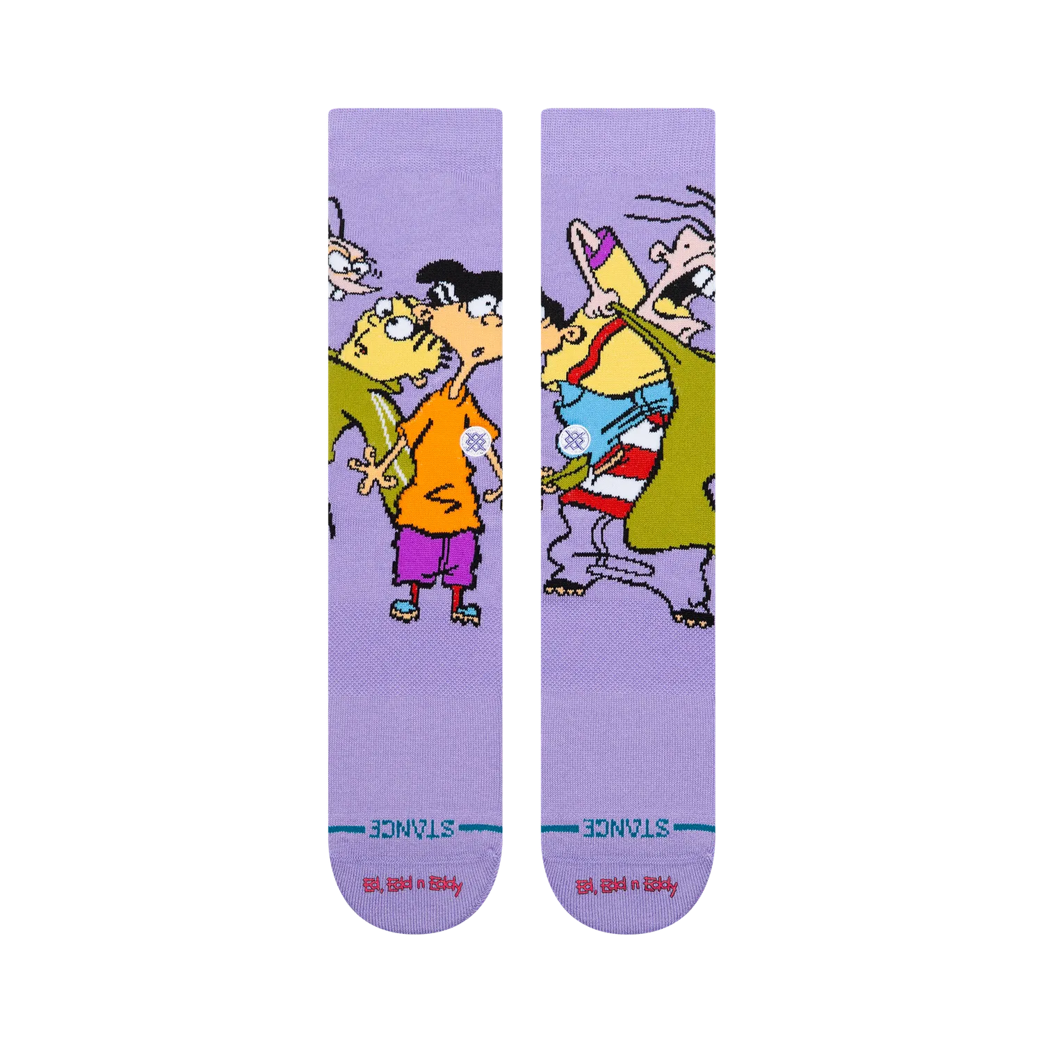 Stance Ed Edd Eddy crew sokker lilla bomuld
